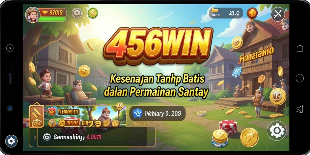 Screenshot gameplay <strong>456WIN</strong> yang menampilkan keseruan permainan casual.