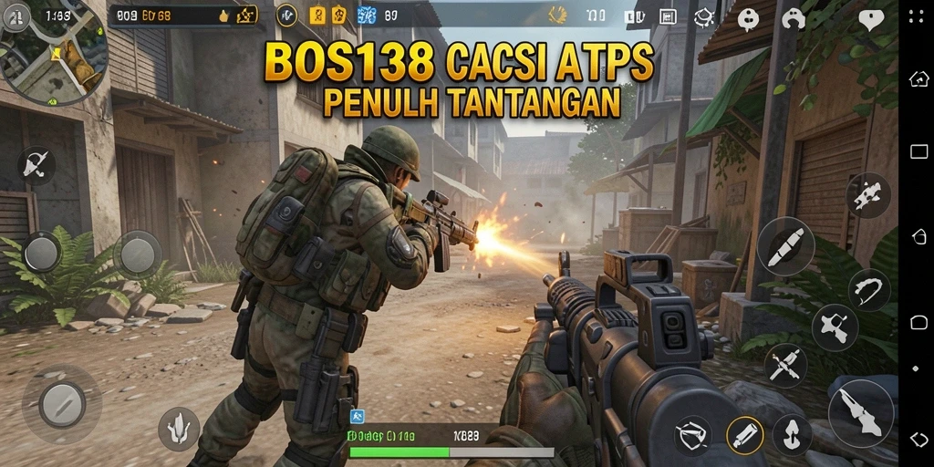 Tangkapan layar gameplay BOS138 dengan aksi pertempuran TPS yang seru.