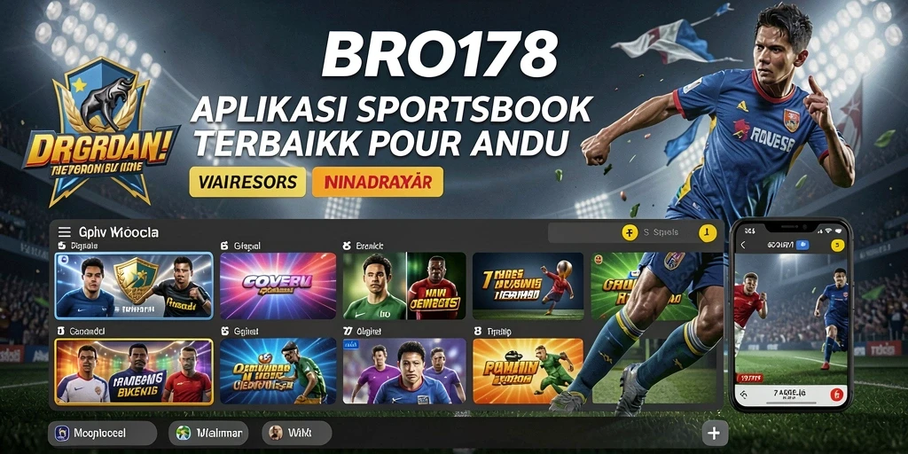 Tampilan menarik dari gameplay Sportsbook BRO178 yang mendebarkan.