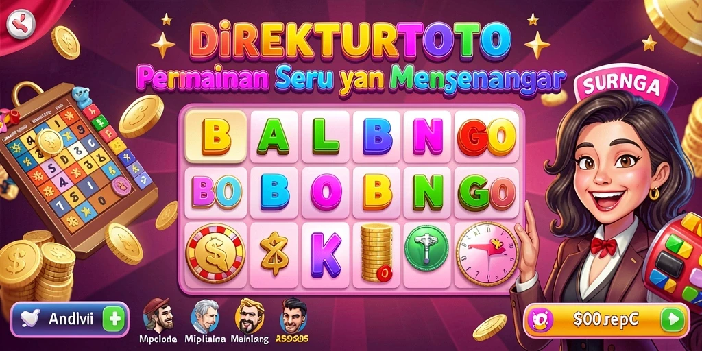 Tampilan gameplay seru di aplikasi DIREKTURTOTO yang menarik.