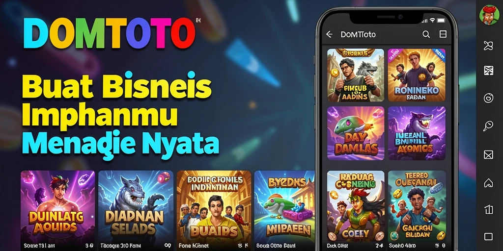 Gameplay seru DOMTOTO yang menantang dan interaktif.