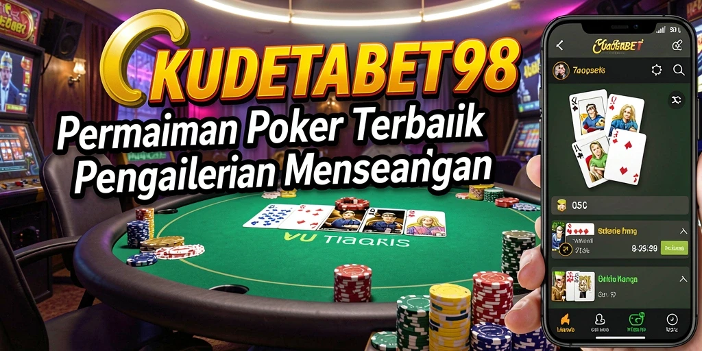 Gameplay Poker yang menarik dan seru di KUDETABET98.