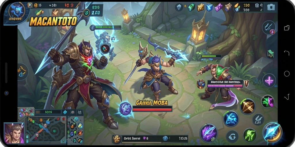 Tampilan menarik dari gameplay seru di MACANTOTO.