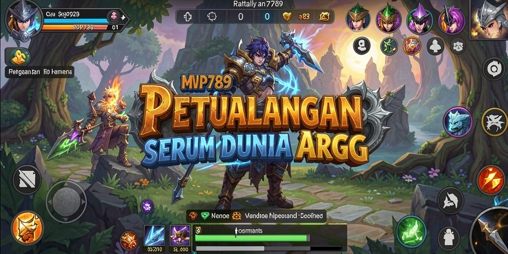 Tangkapan layar gameplay MVP789 menunjukkan aksi pertarungan yang mendebarkan.