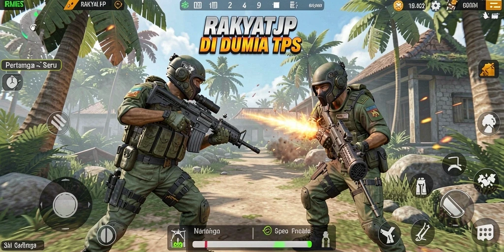 Tampilan menarik dari gameplay RAKYATJP yang intens dan penuh aksi.
