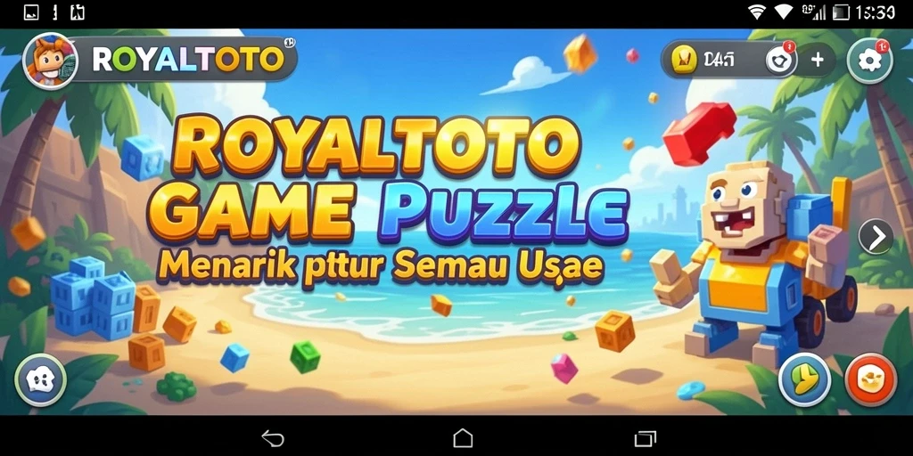 Tampilan gameplay Puzzle yang menantang dan menarik.