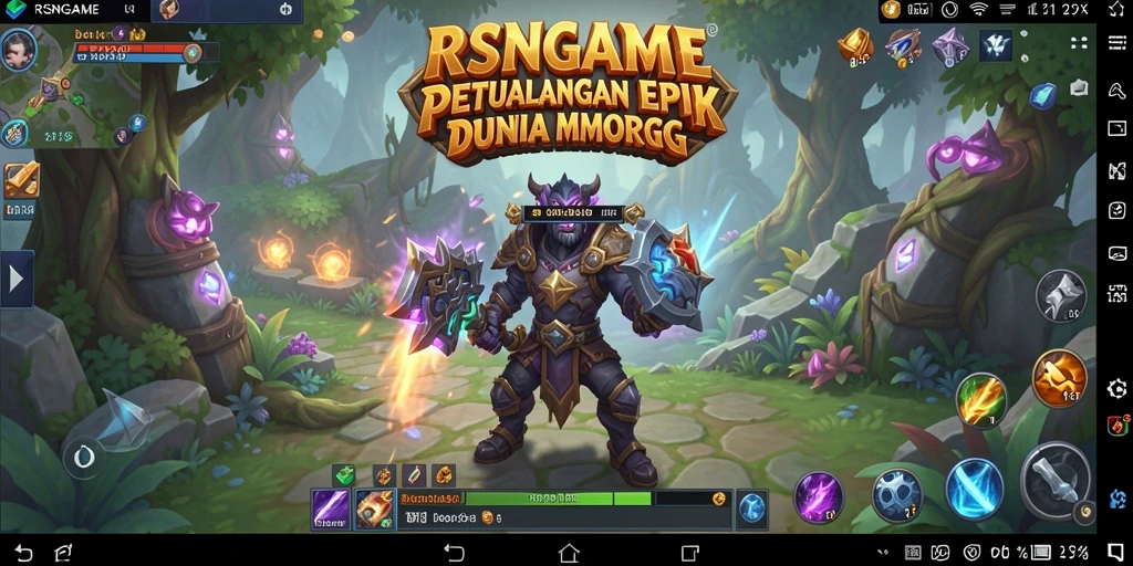 Tampilan menarik dari gameplay RSNGAME yang seru dan menantang.
