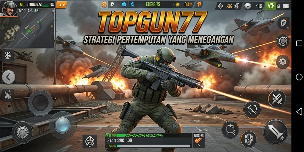 Tampilan menakjubkan dari pertempuran intens di TOPGUN77.