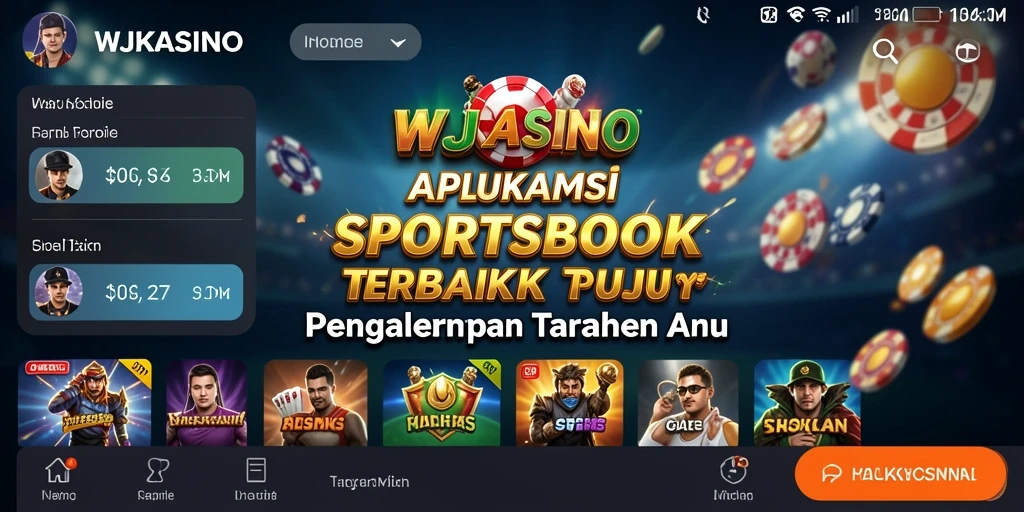 Tampilan menarik dan fungsionalitas luar biasa dari WJKASINO saat melakukan taruhan.