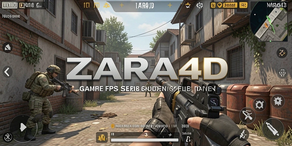 Tangkapan layar menampilkan aksi seru gameplay ZARA4D.
