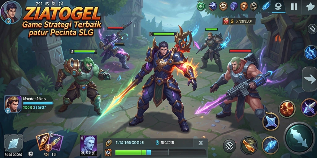 Tampilan gameplay menarik dari ZIATOGEL yang menuntut strategi.